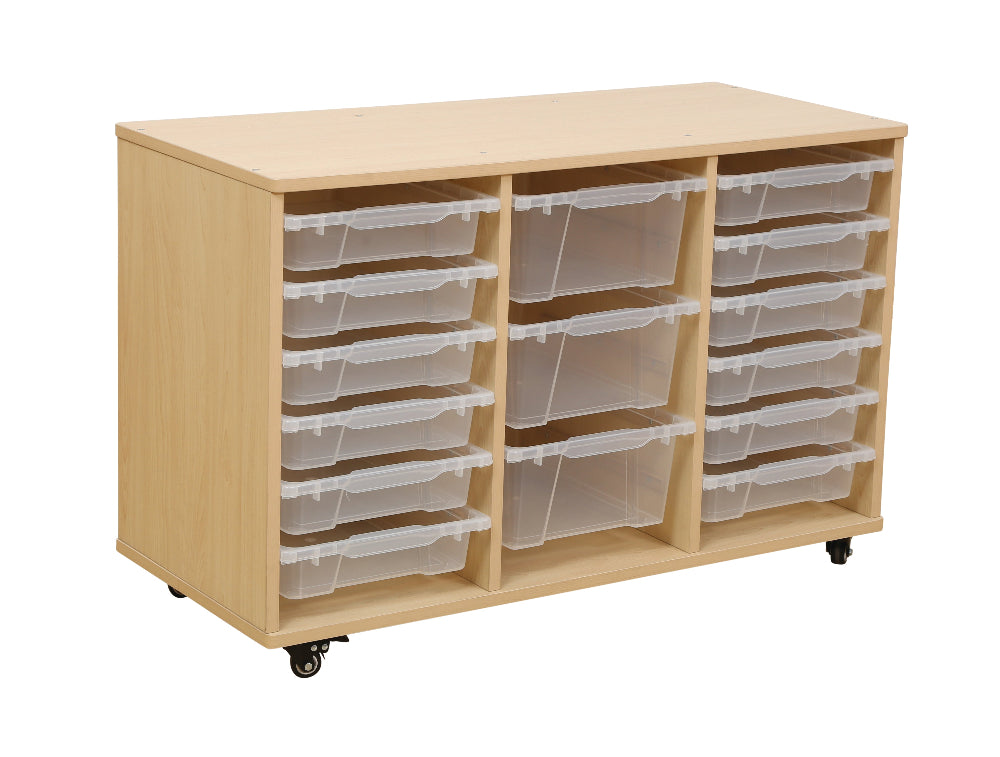 Natural Spaces Triple Width Storage & Trays