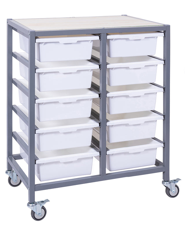 Double Tote Tray Trolley Kits