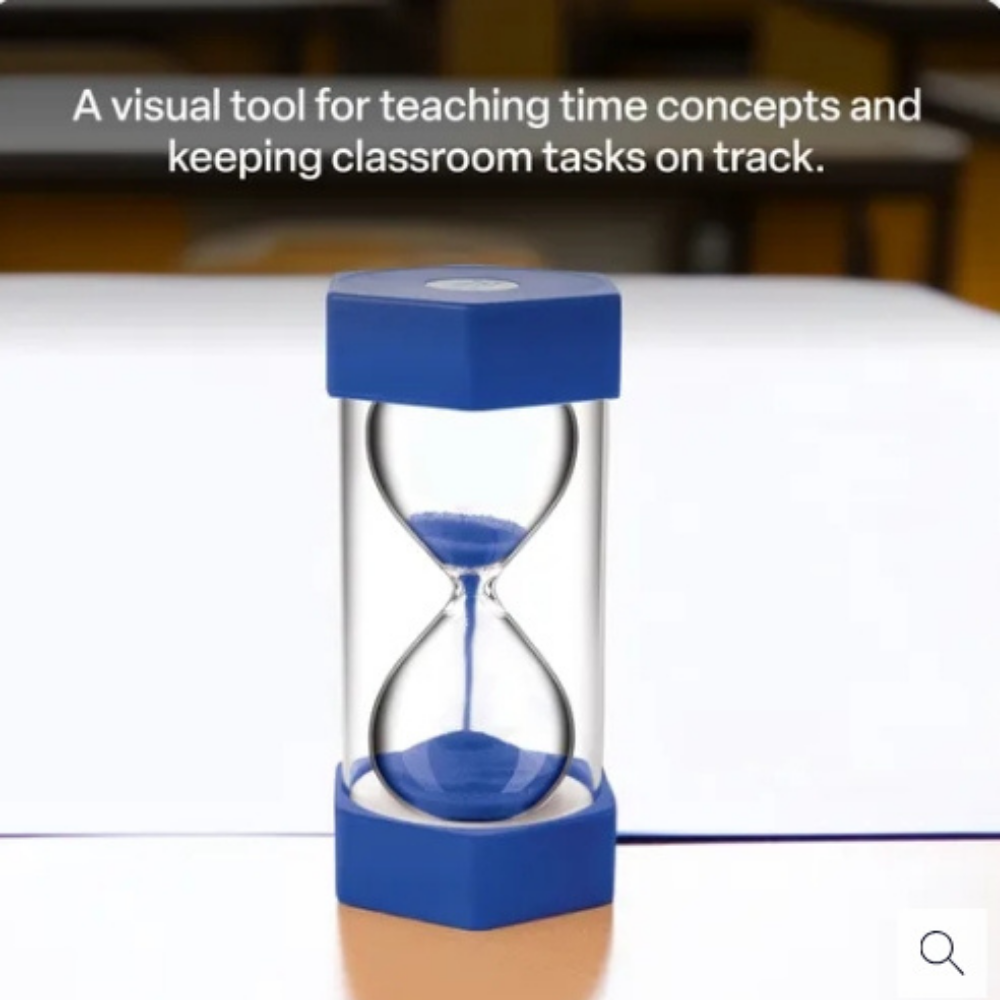 Sand Timers Giant 5 Minute Blue
