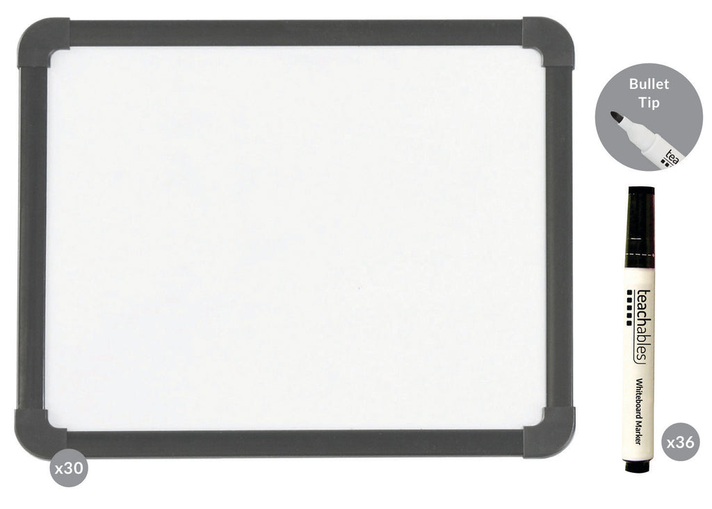 Whiteboard Kit of 30 plus Markers