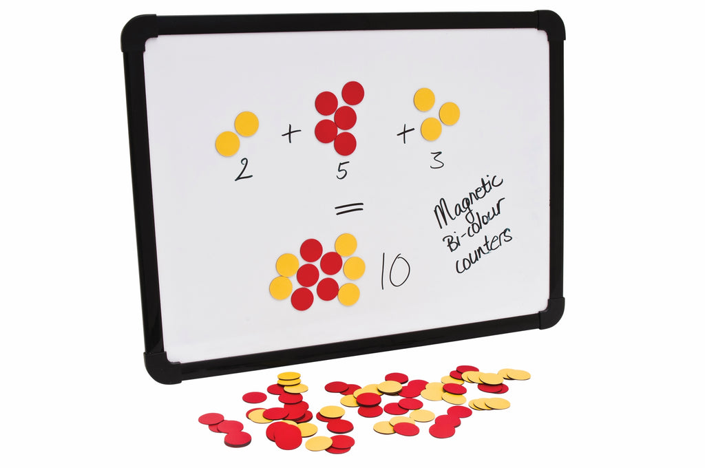 Magnetic Bi-Colour Counters Circles - 100 pc