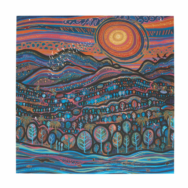 Luke Mallie - Aboriginal Outdoor Art