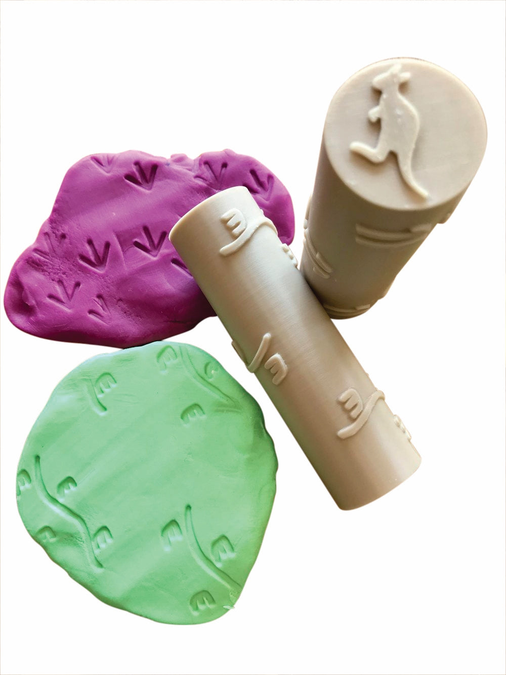 Aboriginal Animal Track Rollers (Set of 3)