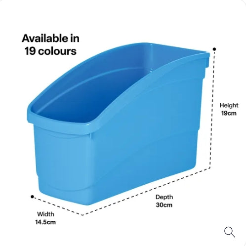 Plastic Book and Storage Tubs
