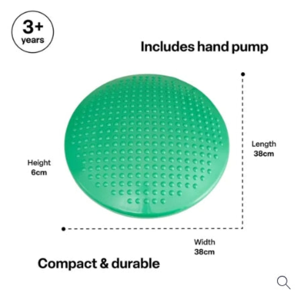 Wriggle Cushion Green with Hand Pump