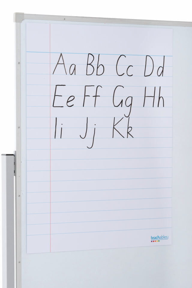 Magnetic Lined Notebook Write & Wipe Sheet