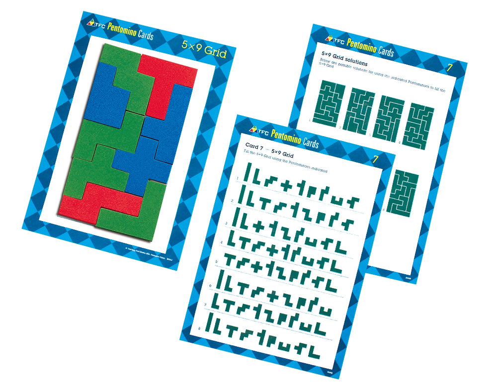 Pentominoes Work Cards