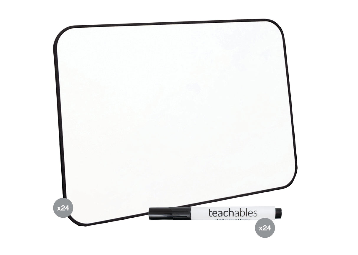 Whiteboard Marker Kit with 24 Markers