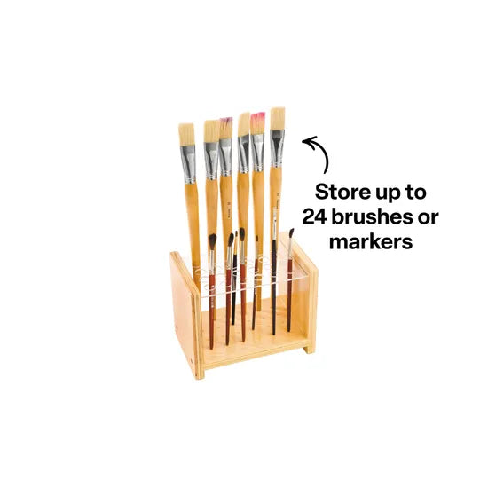 Paint Brush Holder - With 24 Holes