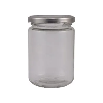 Glass Storage Jar 370 ml - Pack of 6
