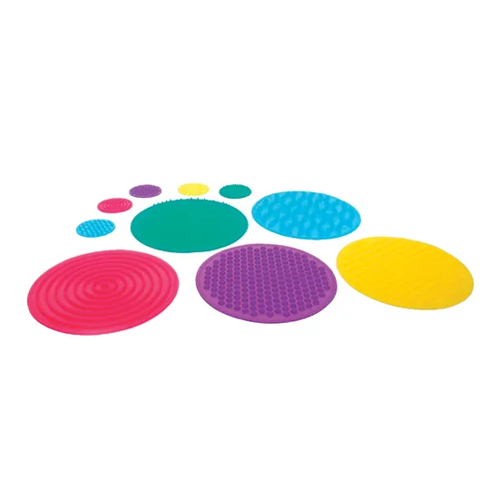 Silishapes Sensory Circle Pack of 10