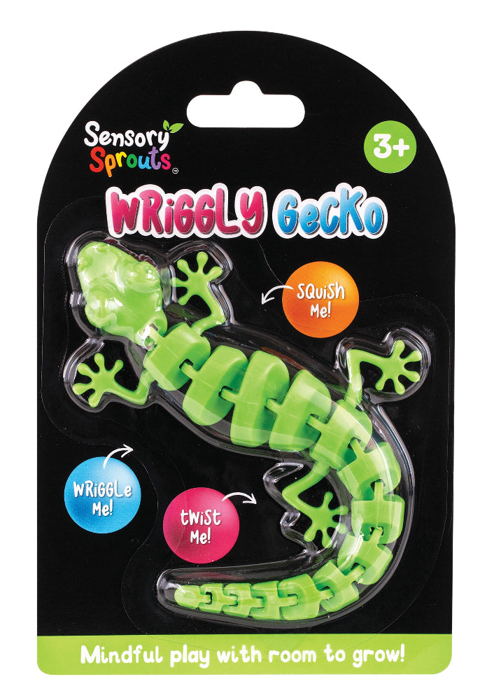 Sensory Sprouts Wriggly Gecko - Green