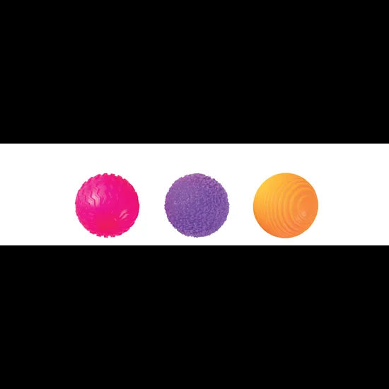 Sensory Sprouts Mindful Monster Balls - pink purple orange