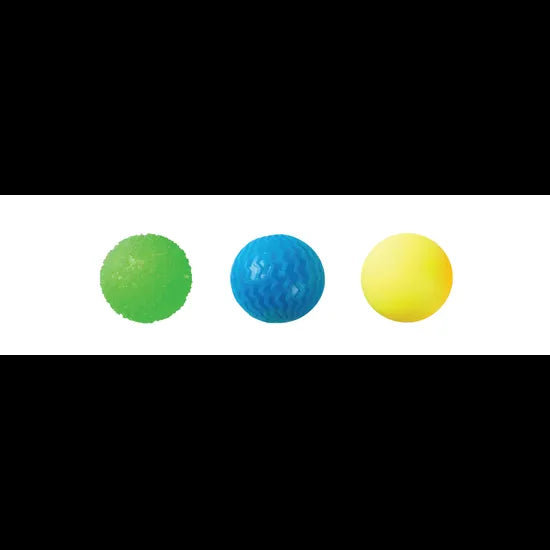 Sensory Sprouts Mindful Monster Balls - Green Blue Yellow