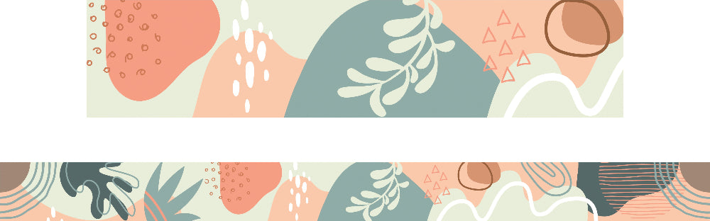 Earthy Abstract Border – Pack of 12