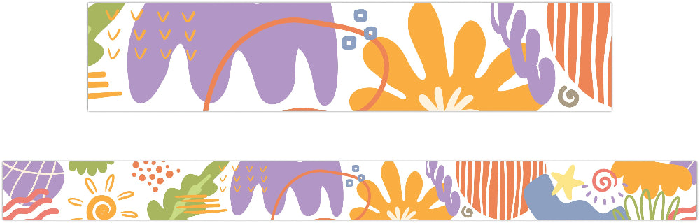Wild Abstract Border – Pack of 12