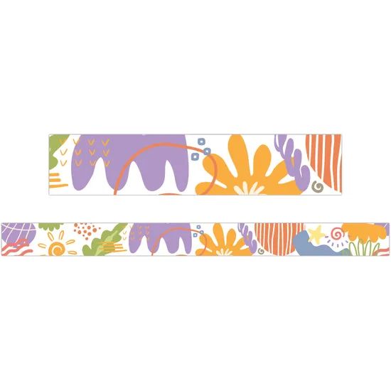 Wild Abstract Border – Pack of 12