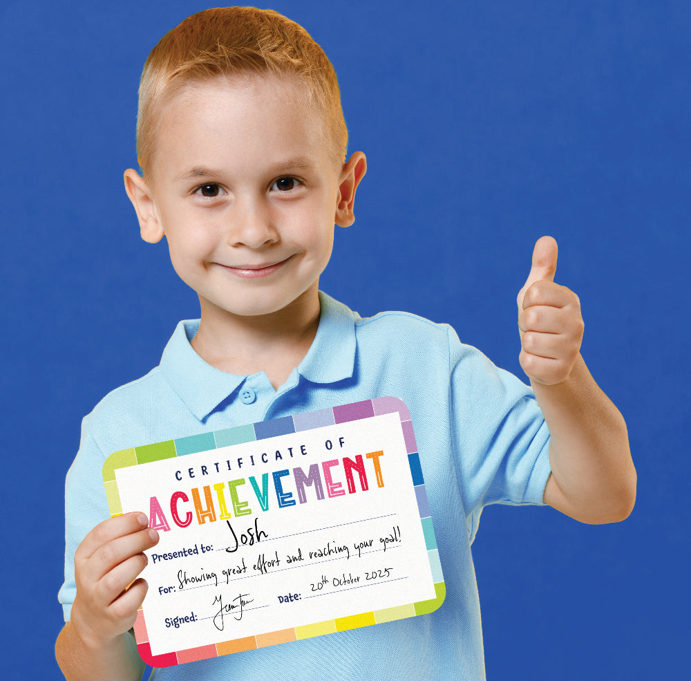 Giggle & Grow Achievement Certificates - Pack of 30