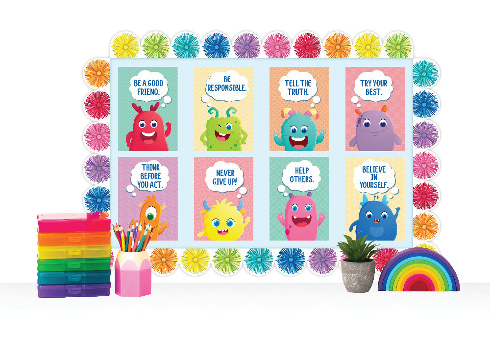 Giggle & Grow Character Traits Poster - Set of 8