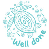 Ocean Country Turtle Merit Stamp