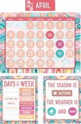 Sacred Country Calendar Bulletin Board Set