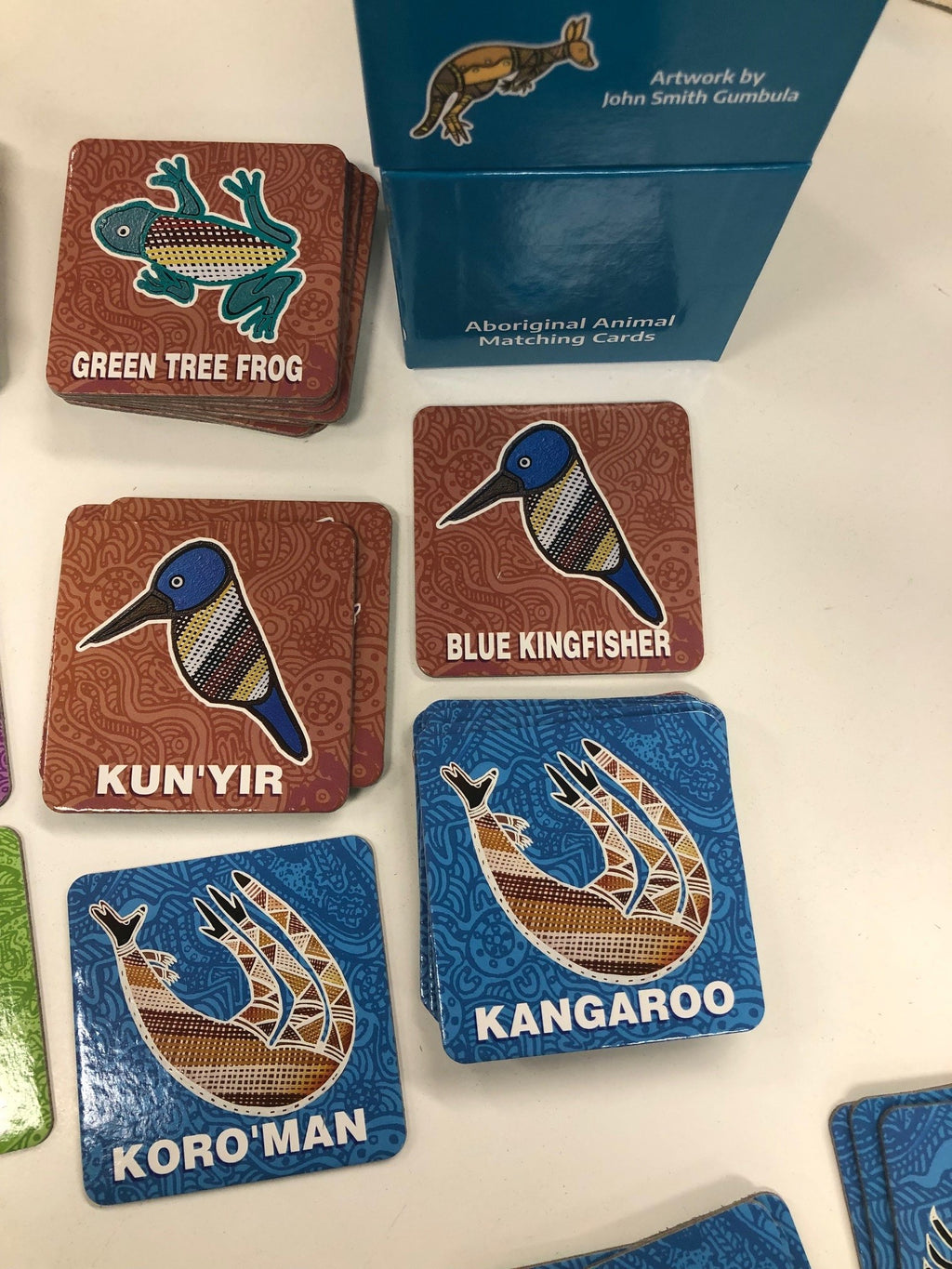 Aboriginal Animal Matching Cards
