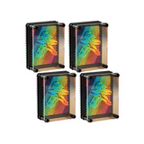 Rainbow Colour Pin Art Set of 4