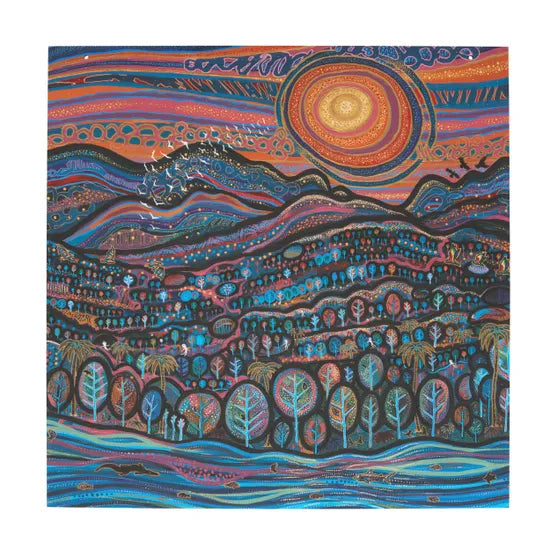 Luke Mallie - Aboriginal Outdoor Art