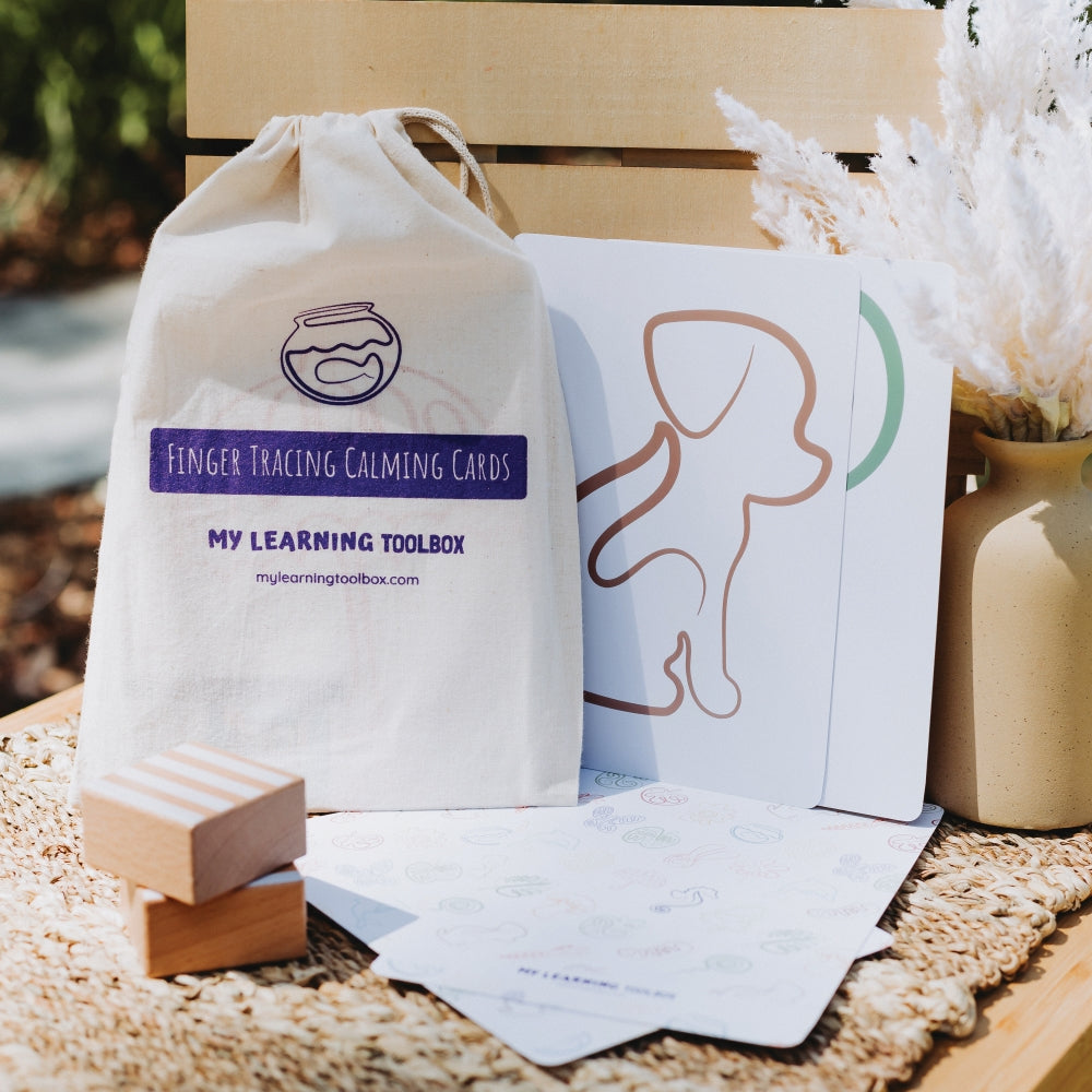 Tracing Calming Cards