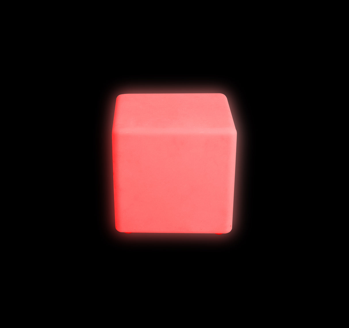 Colour Changing LED Stool - Large 40cm + Adaptor