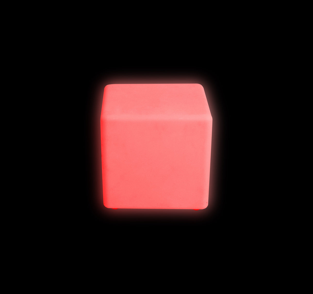 Colour Changing LED Stool - Medium 30cm + Adaptor