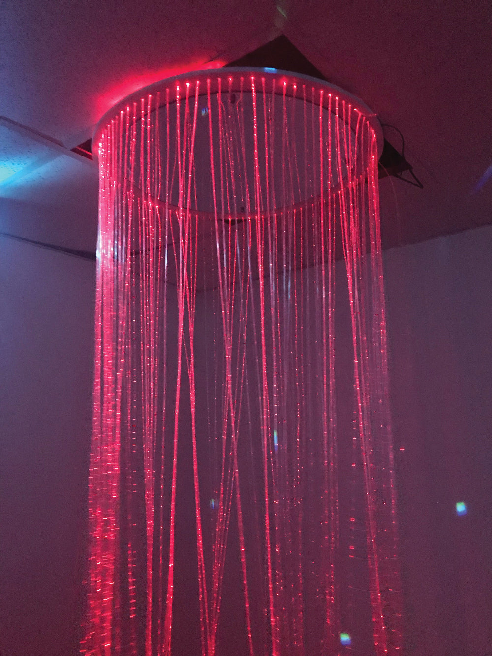 Sensory Fibre Optic Curtain Ring + Adaptor