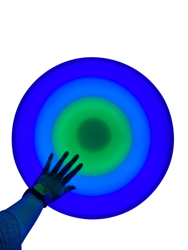 Round Interactive Colour Changing Tile 50cm + Adaptor