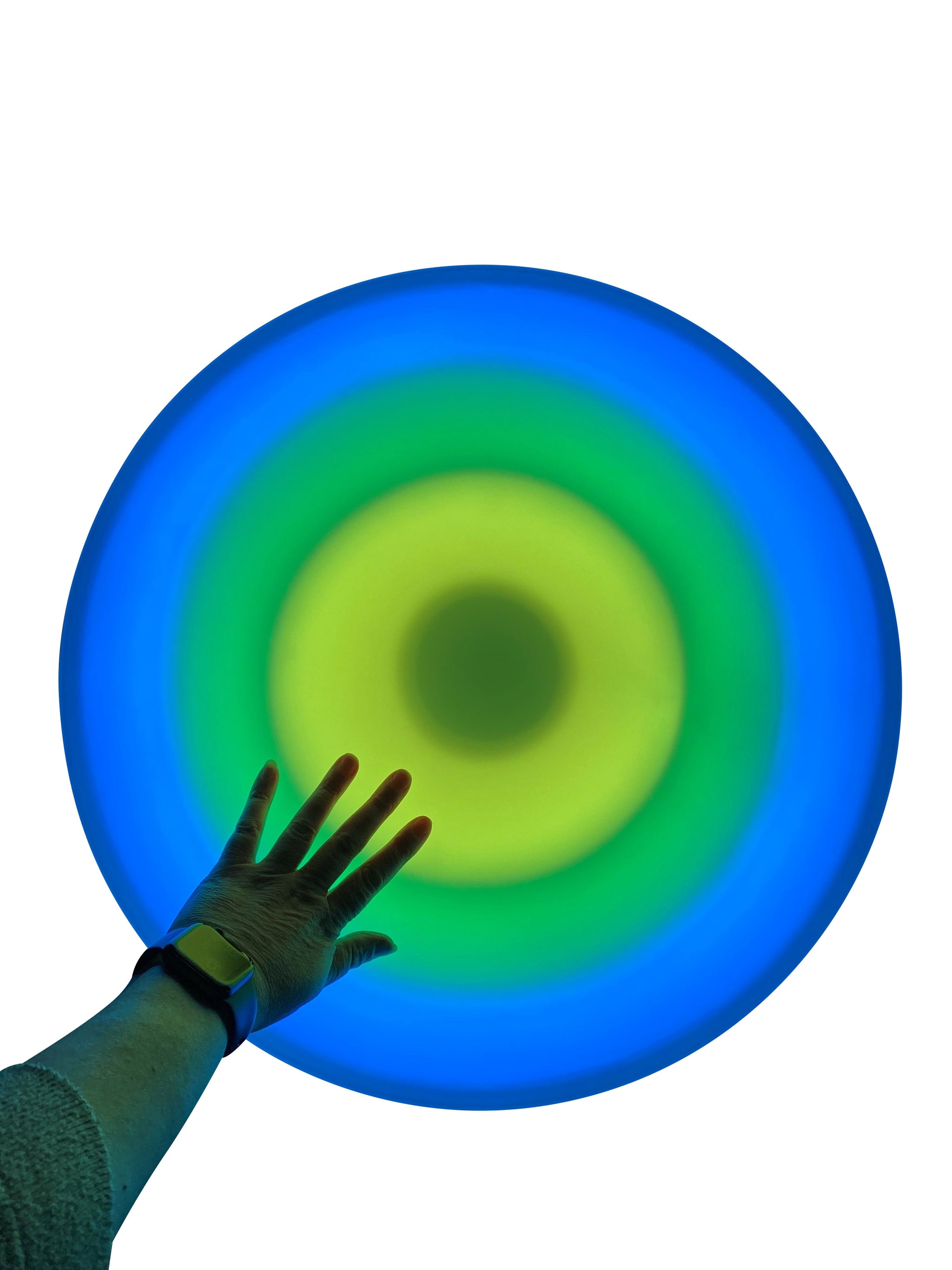 Round Interactive Colour Changing Tile 50cm + Adaptor