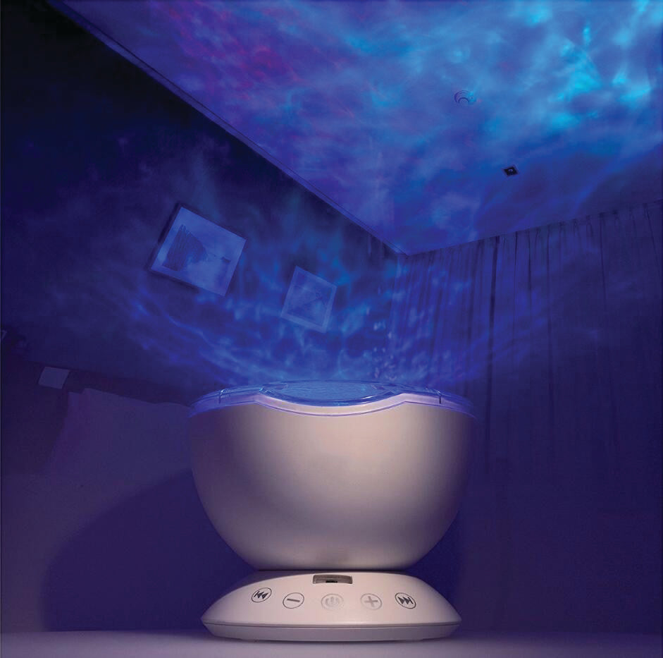 Ocean Wave Projector with Sound and Speaker