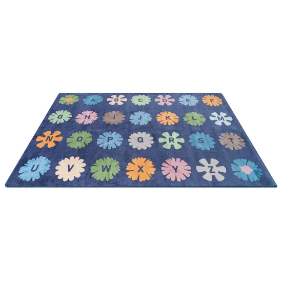Flower Alphabet Rug