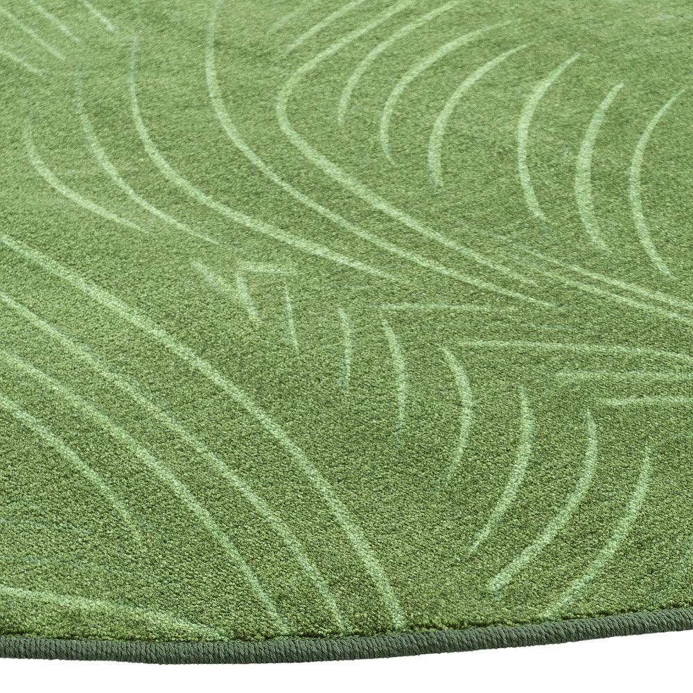 Oval Leaf Rug