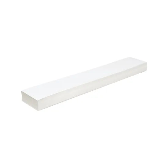Cardboard White Sentence strips 10x60cm - Pack of 100