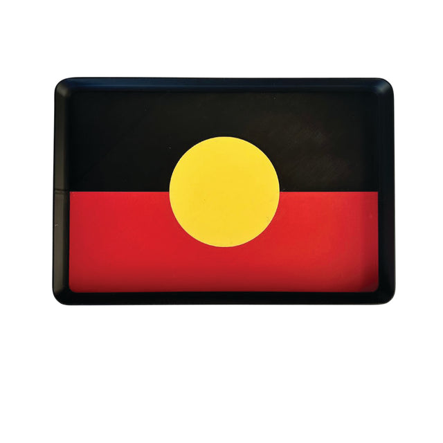 Aboriginal Flag Sensory Tray