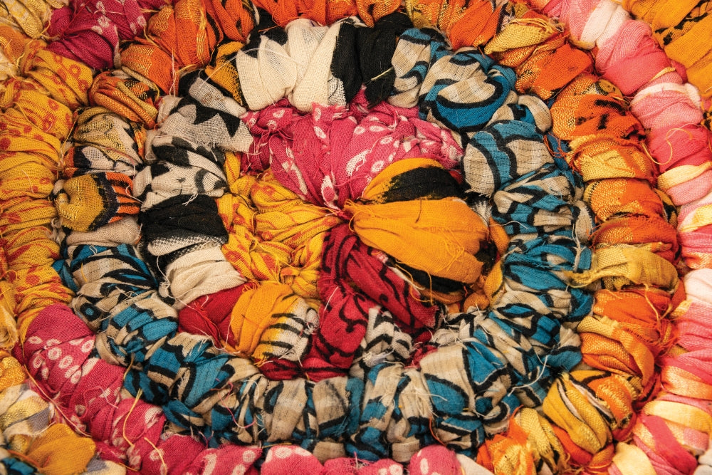 Fair Trade - Recycled Sari Dori Bowl - 27cm