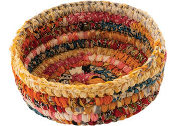 Fair Trade - Recycled Sari Dori Bowl - 27cm