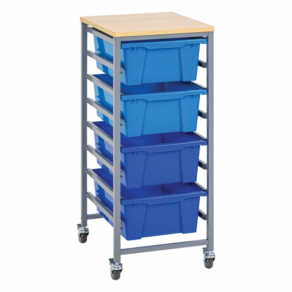 Single Tote Tray Trolley Kits