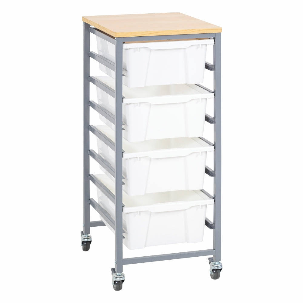 Single Tote Tray Trolley Kits