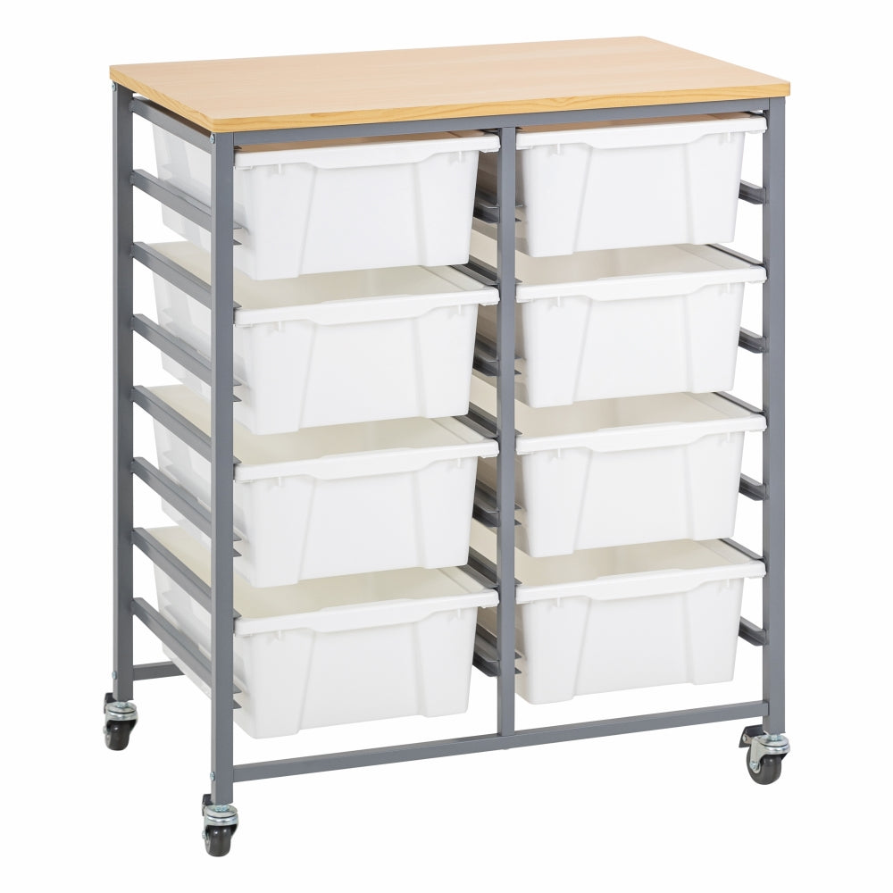 Double Tote Tray Trolley Kits