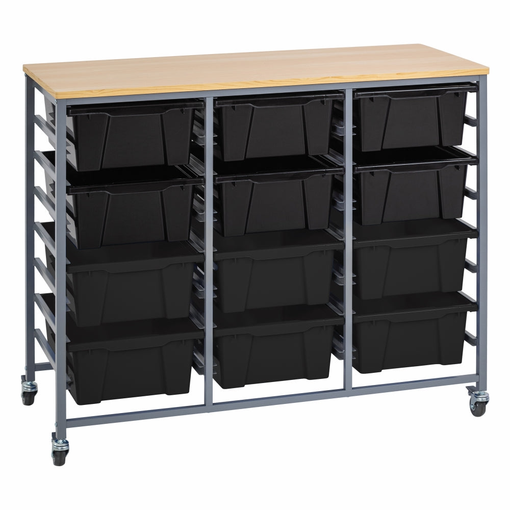 Triple Tote Tray Trolley Kits