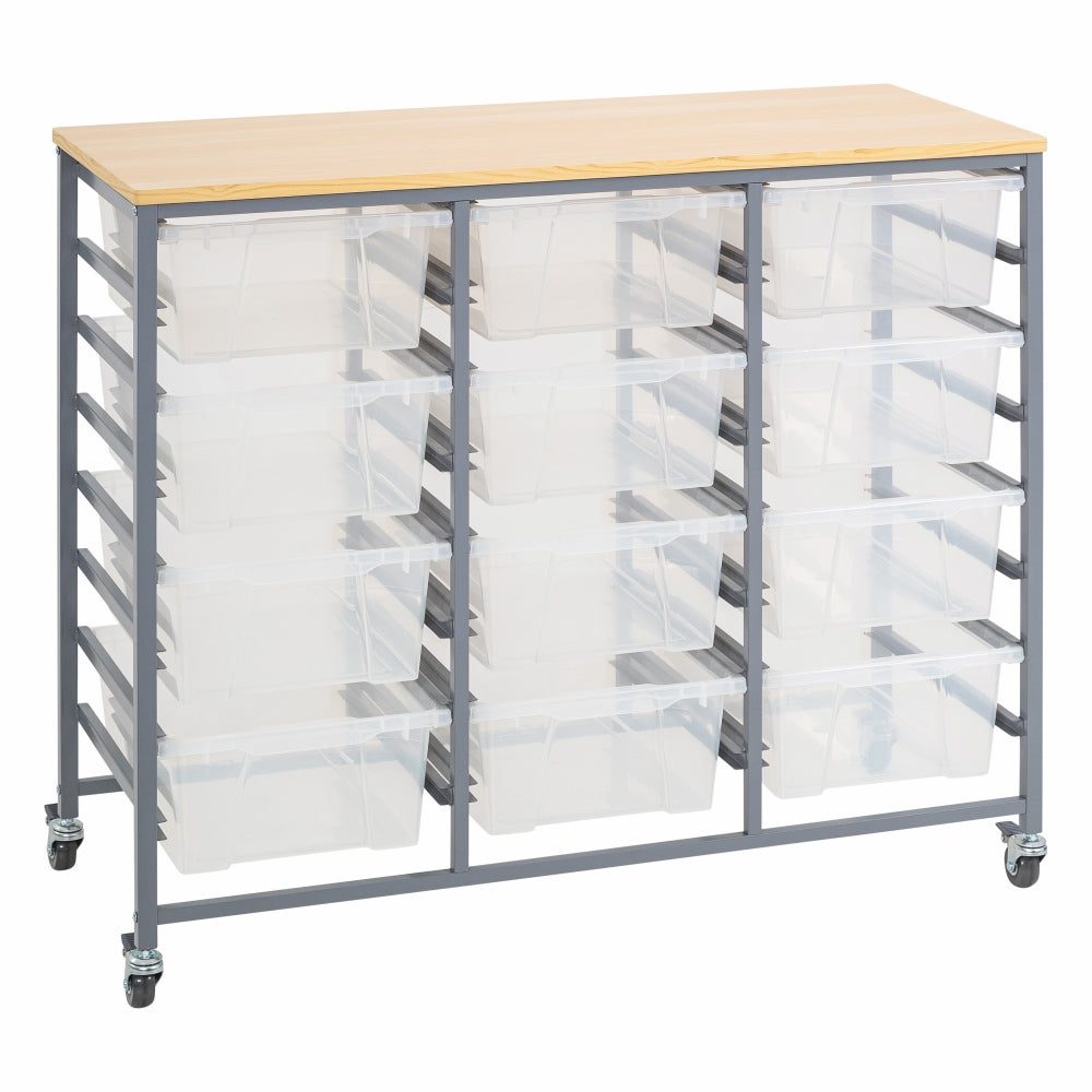 Triple Tote Tray Trolley Kits