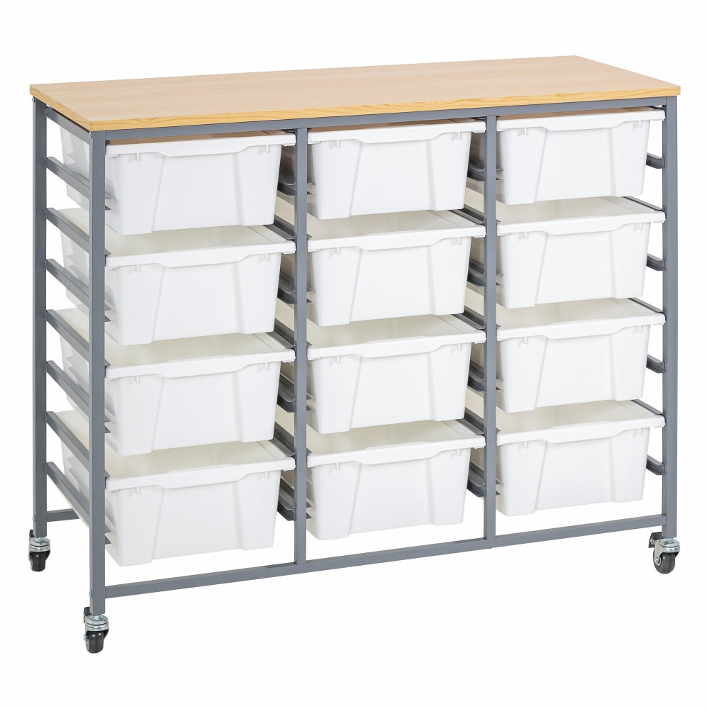 Triple Tote Tray Trolley Kits