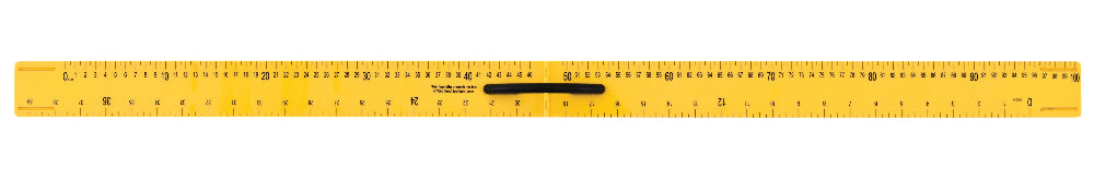Magnetic Teacher's 1 Metre Ruler with Handle
