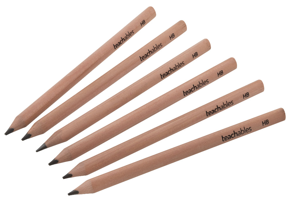 Teachables Triangular Jumbo Pencils HB