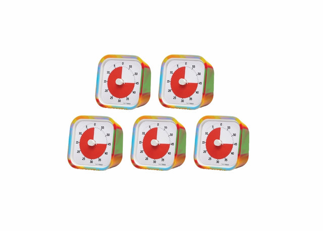 Time Timer MOD – Tie Dye - Set of 5